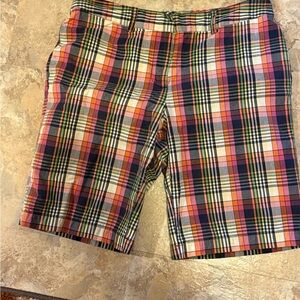Chadwicks of Boston Plaid Bermuda Shorts Size 6 Preppy